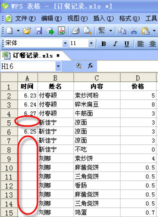 WPS表格数据分类汇总设置