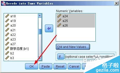 spss20.0如何进行反向计分