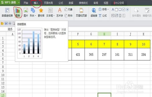 wps表格怎么插入数据图表对比图