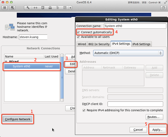 centos 6.4安装教程