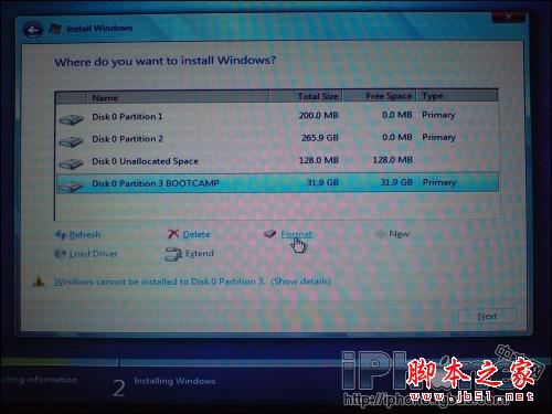 苹果mac系统下安装windows7系统详细教程