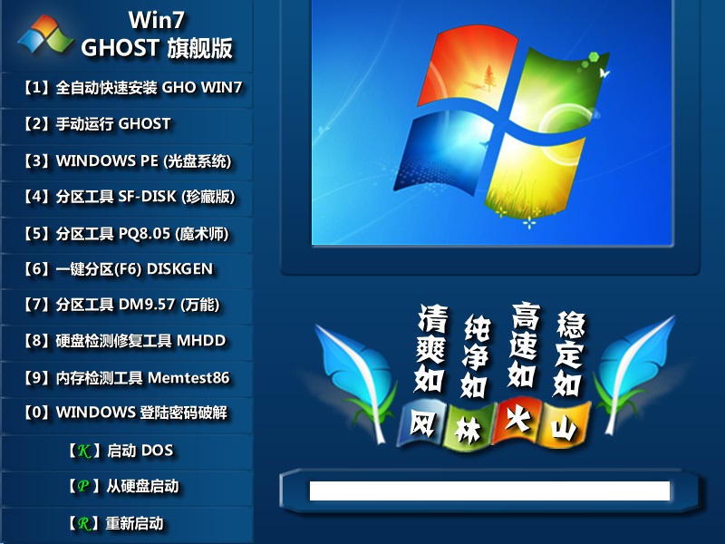 win7系统纯净版64位旗舰版