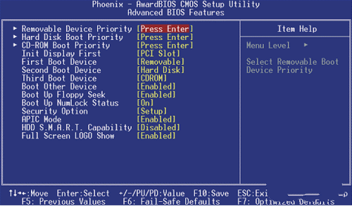 光盘安装WIN764位