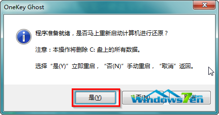 安装雨林木风win7